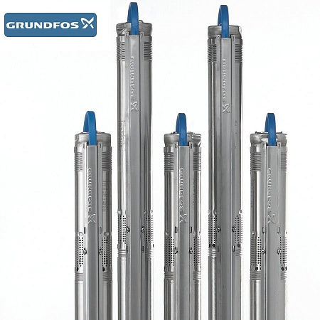   3" Grundfos SQ 3-105 MS3 1,1-1,73kW 1x200-240V 50Hz   34,0 80 . (96510210)